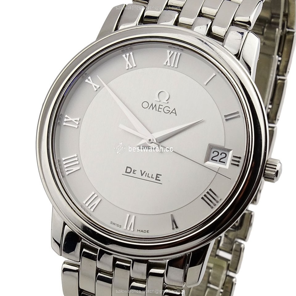 Omega De Ville Prestige Mens watch Unisex Quartz Steel 4510.33.00 Replica 2
