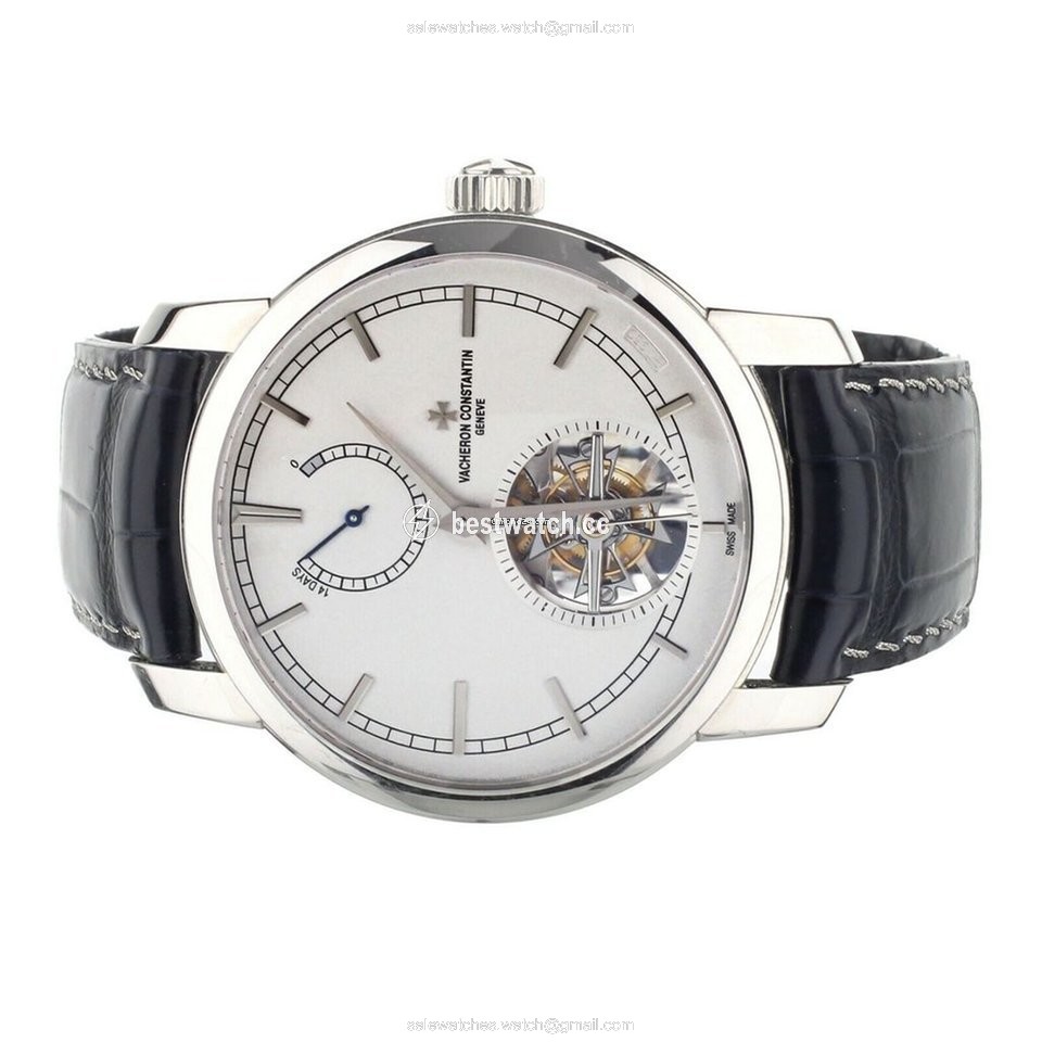 Vacheron Constantin Traditionnelle Mens watch Unisex Manual winding Platinum 89000 000P-9843 Replica 2