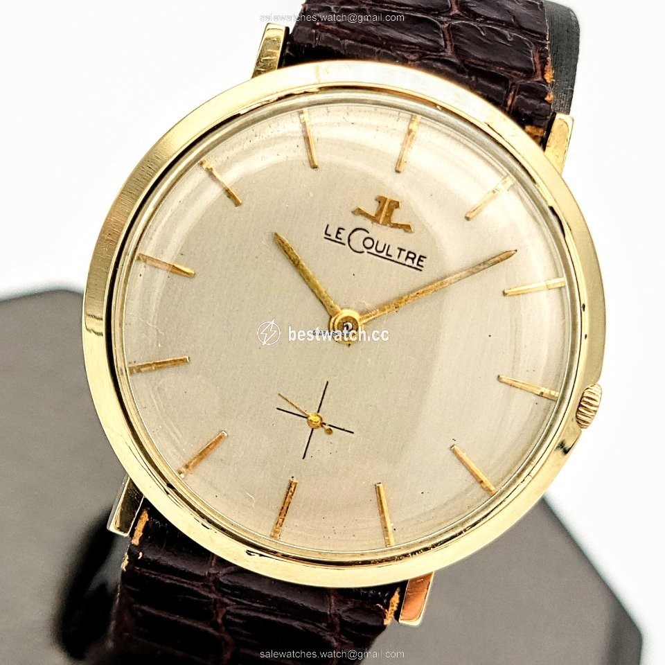 IMG_9085 Jaeger-LeCoultre Mens watch Unisex Manual winding Yellow gold LeCoultre 818 Replica 2
