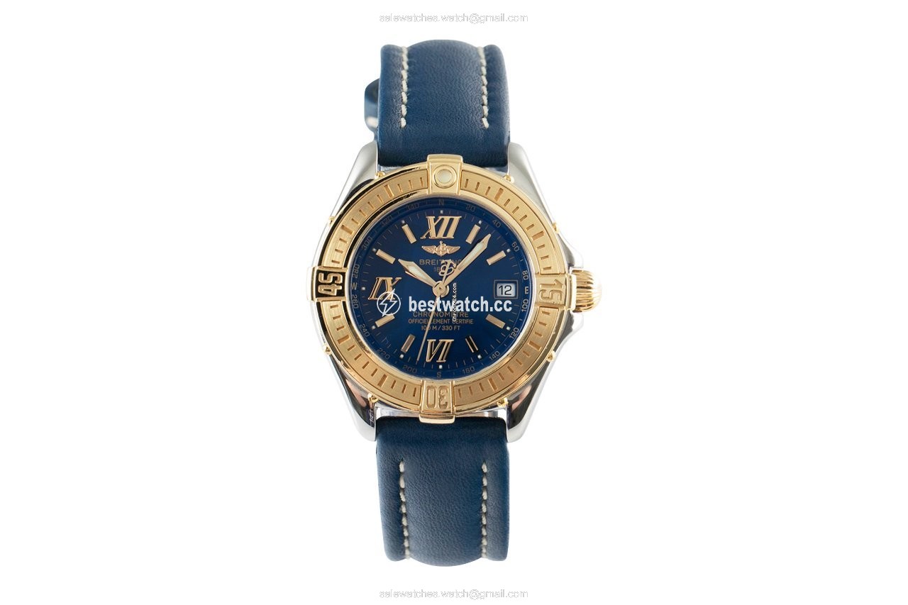 Breitling Womens watch Quartz Gold Steel D71365 Replica 2