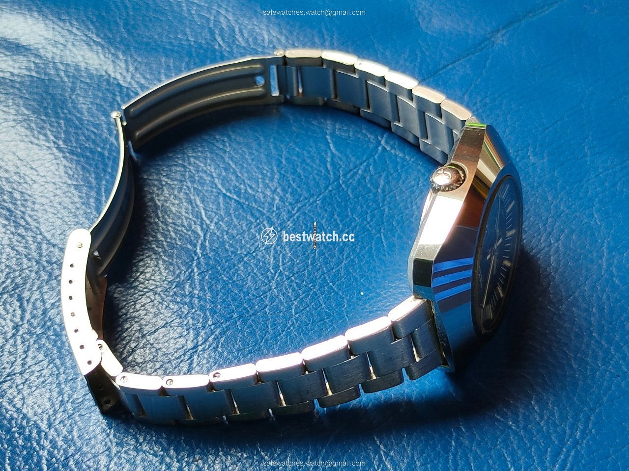 IWC Mens watch Unisex Quartz Steel 3402 Replica 2