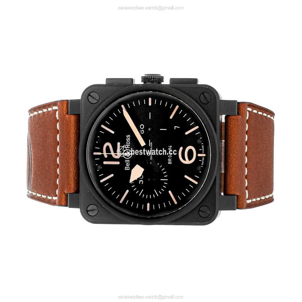 Bell & Ross BR 03-94 Chronographe Mens watch Unisex Automatic BR03-94-HERITAGE Replica 2