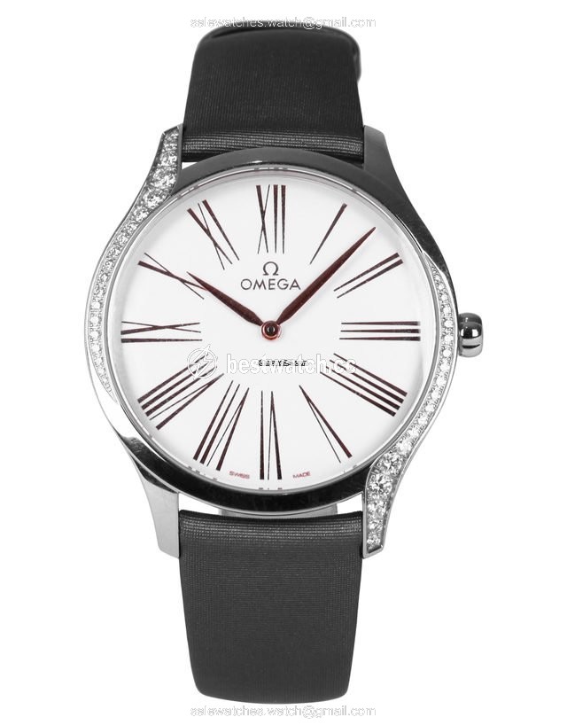 IMG_9085 Omega De Ville Tresor Mens watch Unisex Quartz Steel 428.17.39.60.02.001 Replica 2