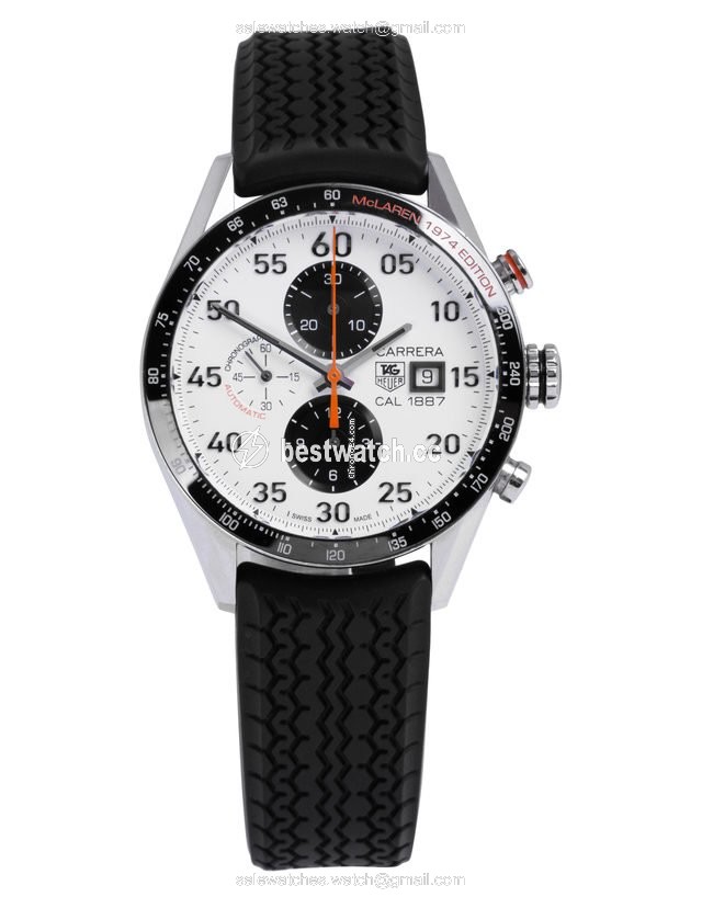 TAG Heuer Carrera Calibre 1887 Mens watch Unisex Automatic Steel CAR2A12.FT6033 Replica 2