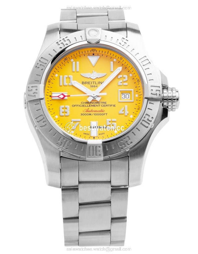 IMG_9085 Breitling Avenger II Seawolf Mens watch Unisex Automatic Steel A1733110.I519.169A Replica 2