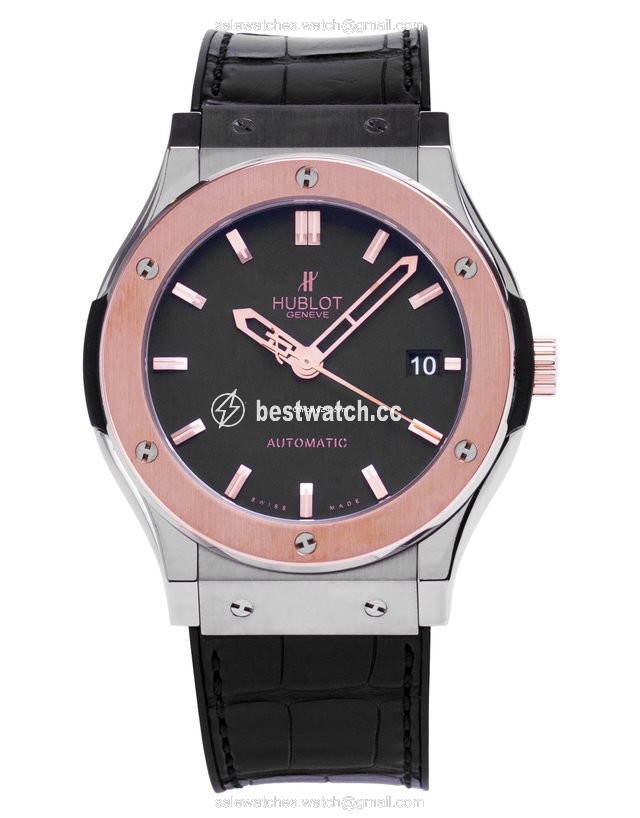 IMG_9085 Hublot Classic Fusion 45, 42, 38, 33 mm Mens watch Unisex Automatic Rose gold 511.NO.1180.LR Replica 2