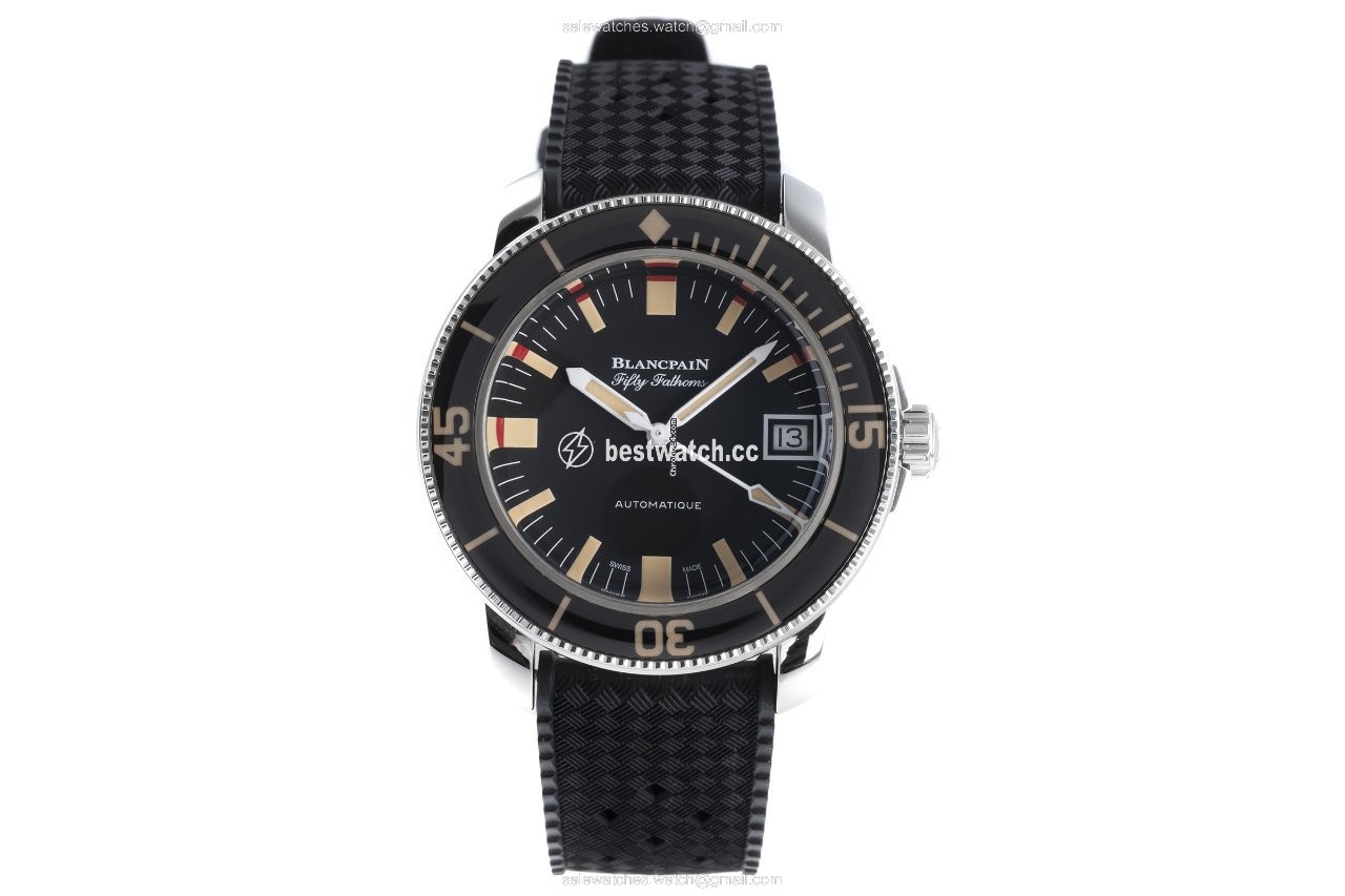 IMG_9085 Blancpain Fifty Fathoms Mens watch Unisex Automatic Steel 5008B.11.30-B52A Replica 2