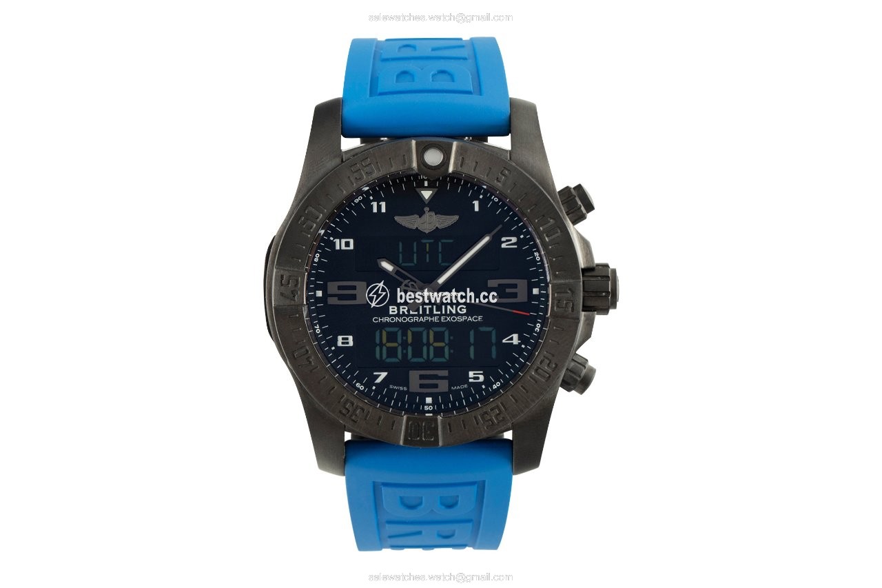 IMG_9085 Breitling Exospace B55 Connected Mens watch Unisex Quartz Titanium VB5510 Replica 2