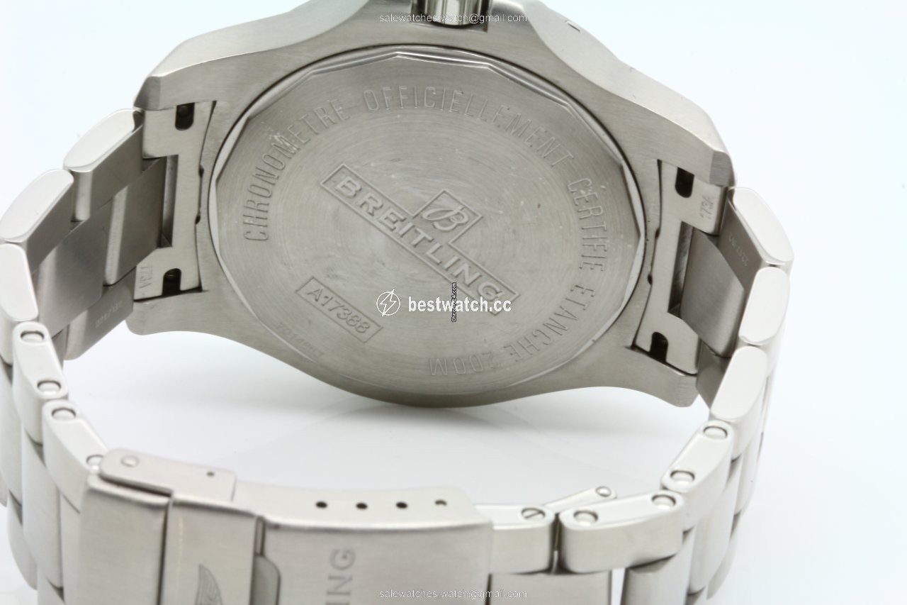 IMG_9085 Breitling Chronomat Colt Mens watch Unisex Automatic Steel A17388101B1A1 Replica 2