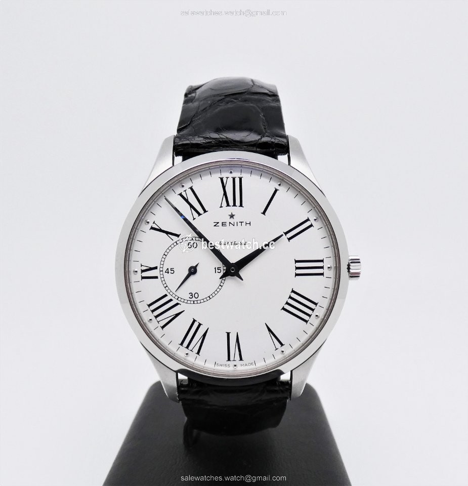 IMG_9085 Zenith Elite Ultra Thin Mens watch Unisex Automatic Steel 03.2010.681 11.C493 Replica 2