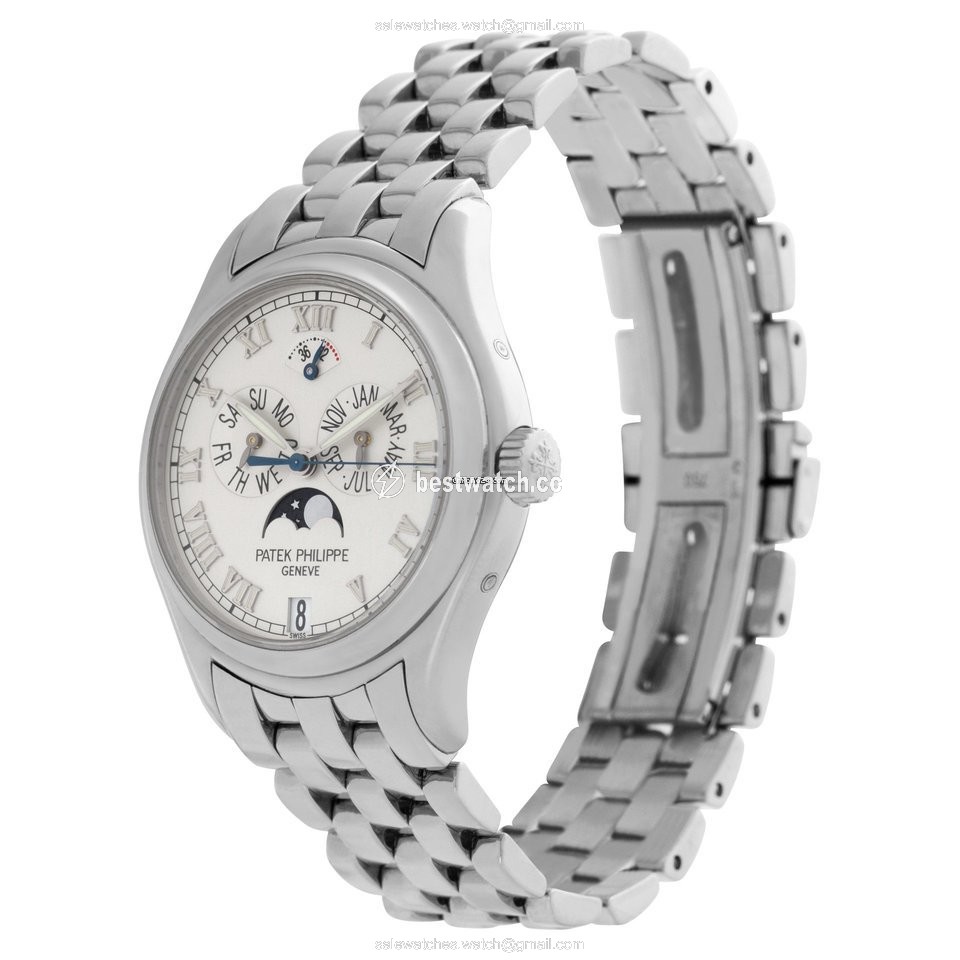 Patek Philippe Annual Calendar Mens watch Unisex Automatic White gold 5036-1 Replica 2
