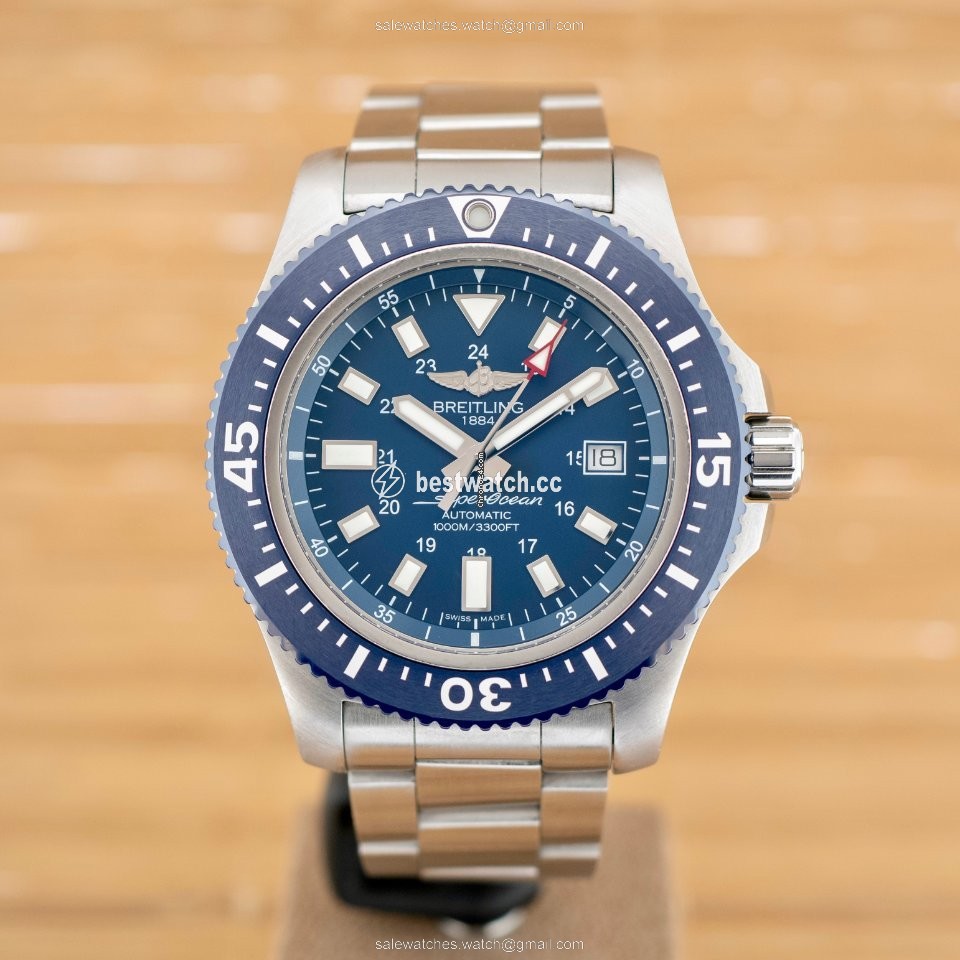 IMG_9085 Breitling Superocean 44 Mens watch Unisex Automatic Steel Y1739316 Replica 2
