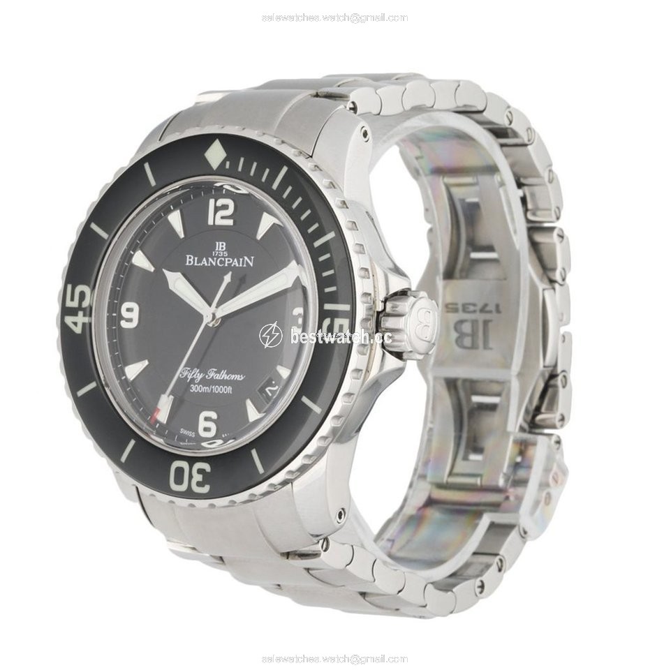 Blancpain Fifty Fathoms Mens watch Unisex Automatic Steel 5015 1130 52A Replica 2