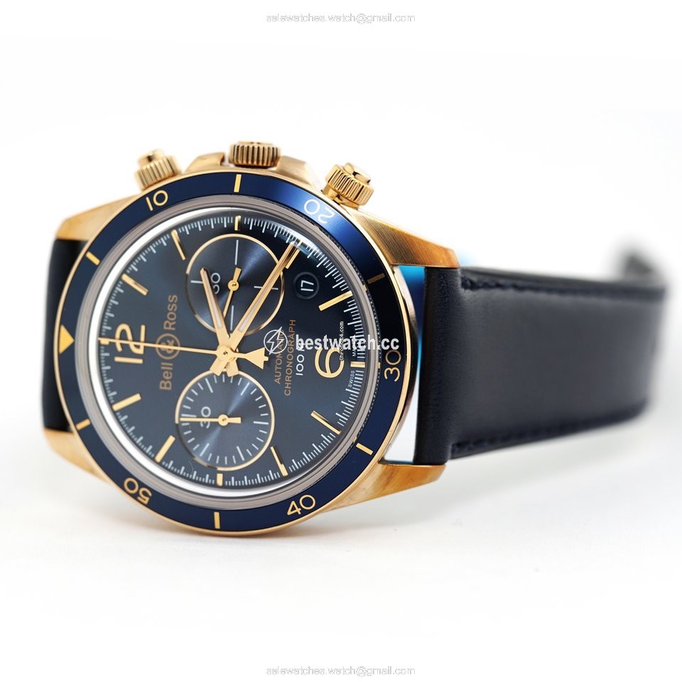 Bell & Ross BR V2 Mens watch Unisex Automatic Bronze BRV294-BLU-BR SCA Replica 2