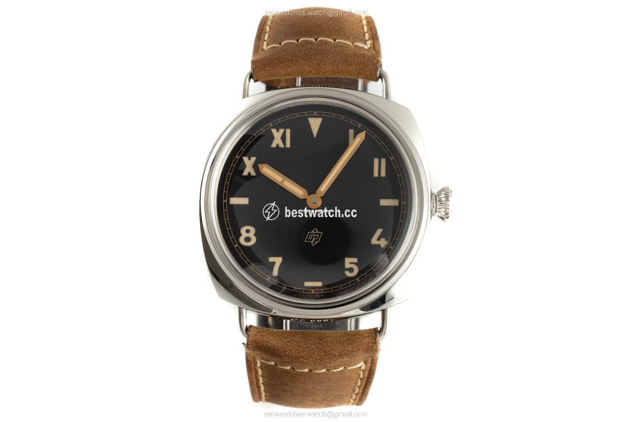 IMG_9085 Panerai Radiomir 3 Days 47mm Mens watch Unisex Manual winding Steel PAM00424 Replica 2