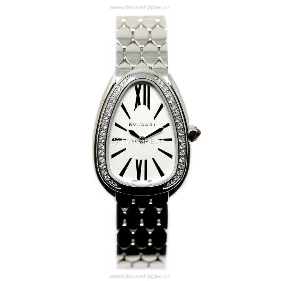 IMG_9085 Bulgari Serpenti Womens watch Quartz Steel 103361 Replica 2