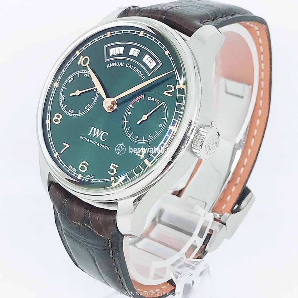 IMG_9085 IWC Portuguese Annual Calendar Mens watch Unisex Automatic Steel IW503510 Replica 2