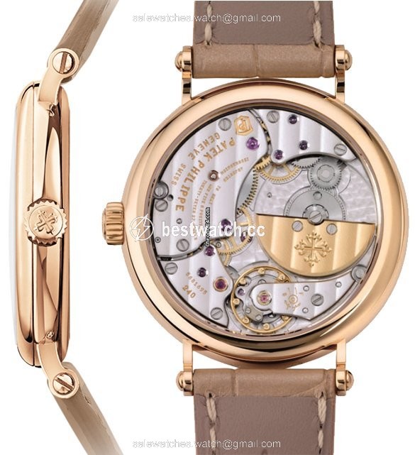 IMG_9085 Patek Philippe Calatrava Womens watch Automatic Rose gold 7200R-001 Replica 2