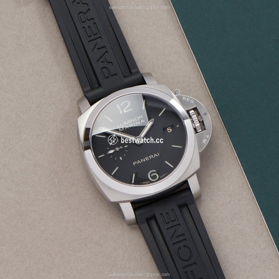 IMG_9085 Panerai Luminor Marina 1950 3 Days Automatic Mens watch Unisex Automatic Steel PAM00392 Replica 2