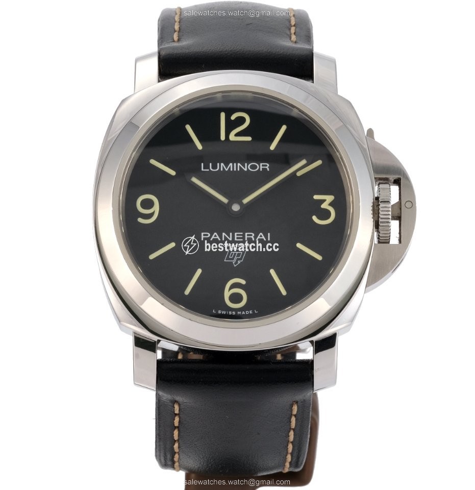 IMG_9085 Panerai Luminor Base Logo Mens watch Unisex Manual winding Steel PAM 00773 Replica 2
