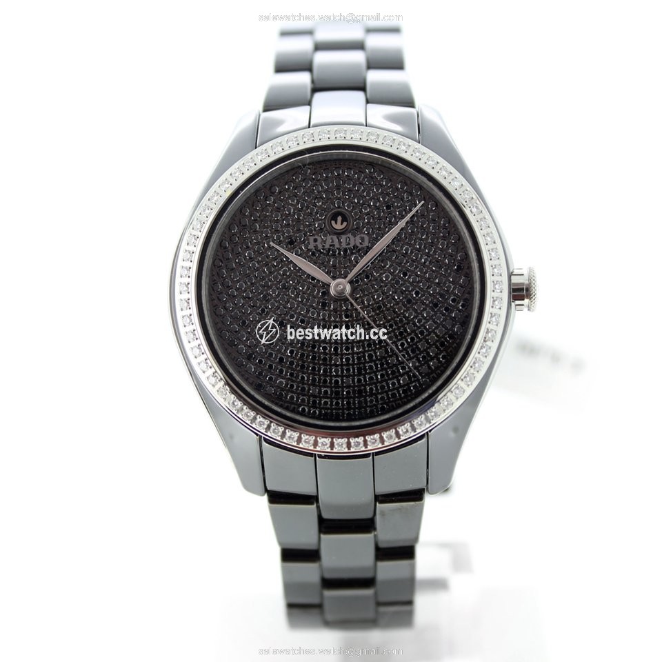 IMG_9085 Rado HyperChrome Diamonds Womens watch Automatic Ceramic R32482722 Replica 2