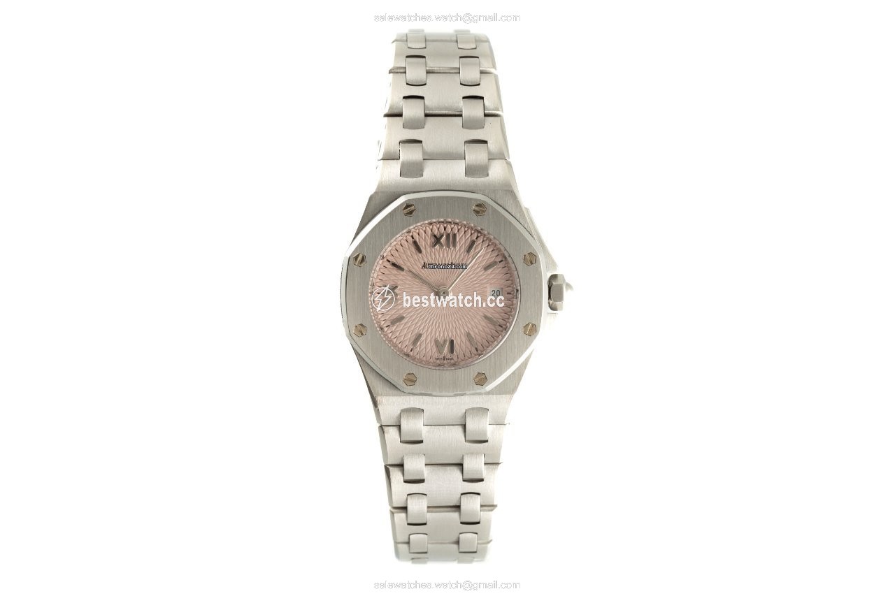 IMG_9085 Audemars Piguet Royal Oak Offshore Lady Womens watch Quartz Steel 67150ST Replica 2