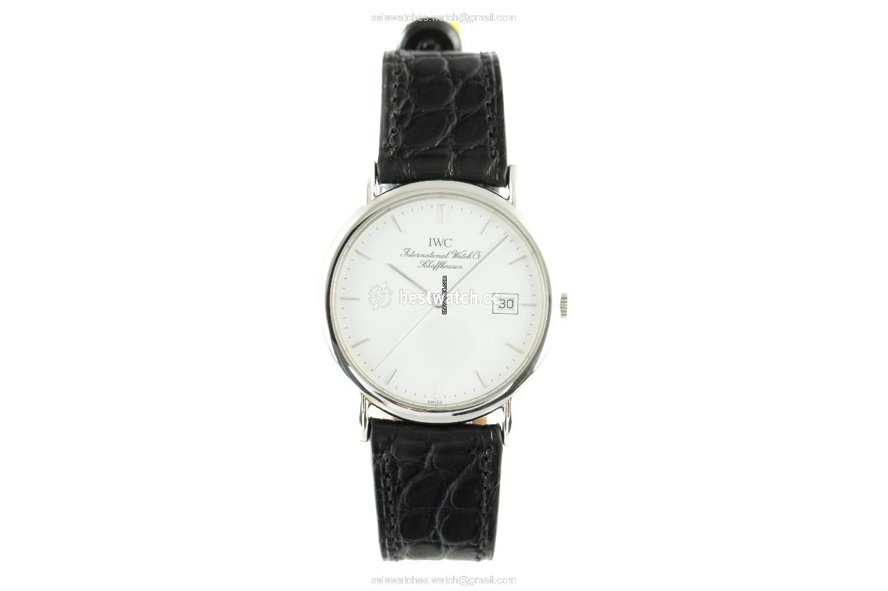 IMG_9085 IWC Portofino Mens watch Unisex Quartz Steel 3331 Replica 2
