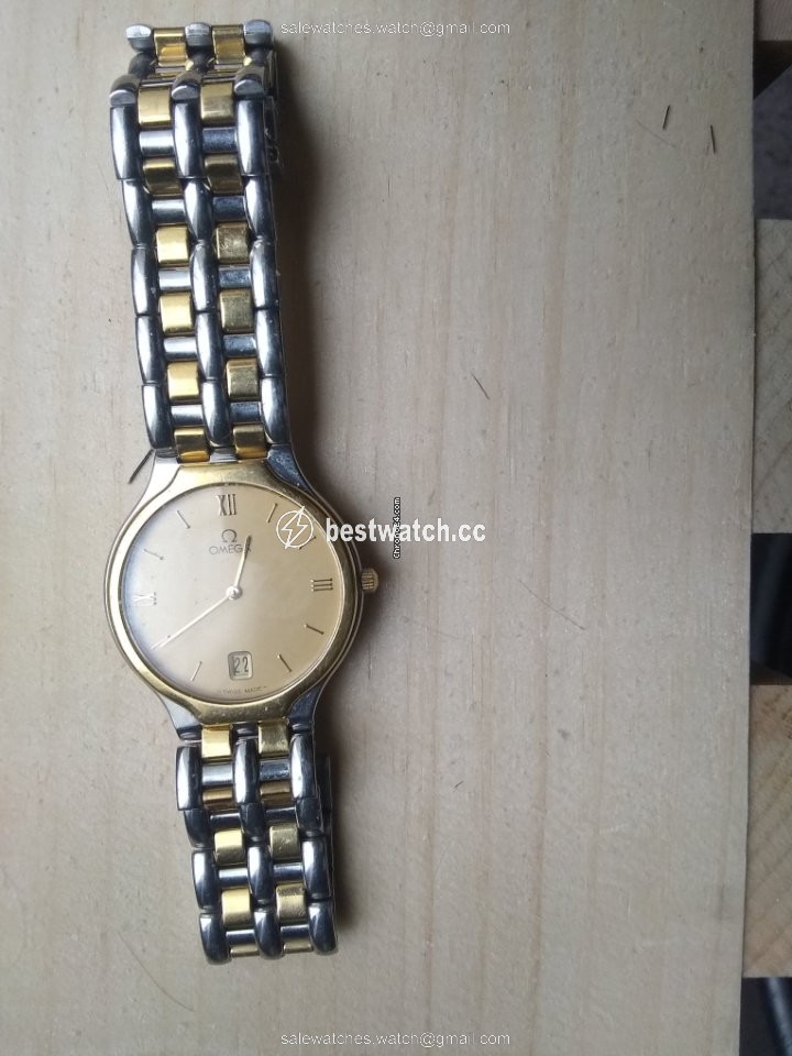 Omega De Ville Mens watch Unisex Quartz Steel 56999106 Replica 2