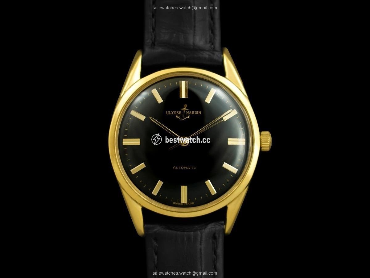 Ulysse Nardin Mens watch Unisex Automatic Gold Steel 8096 Replica 2