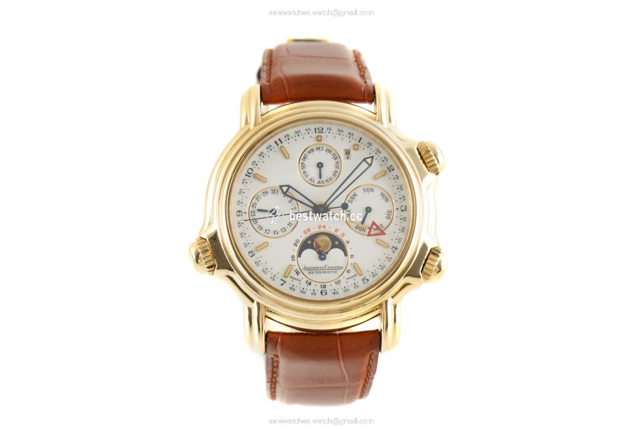 Jaeger-LeCoultre Mens watch Unisex Automatic Yellow gold 180.140.990 Replica 2