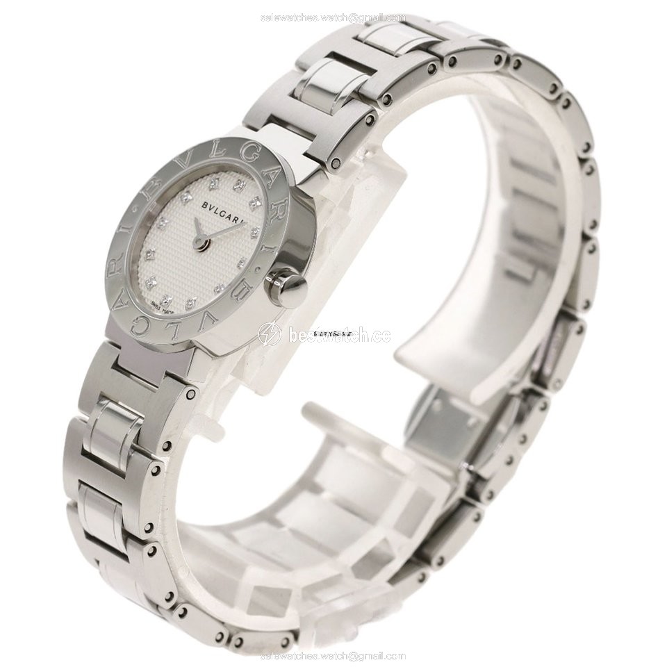 Bulgari Womens watch Quartz Steel 12P Replica 2