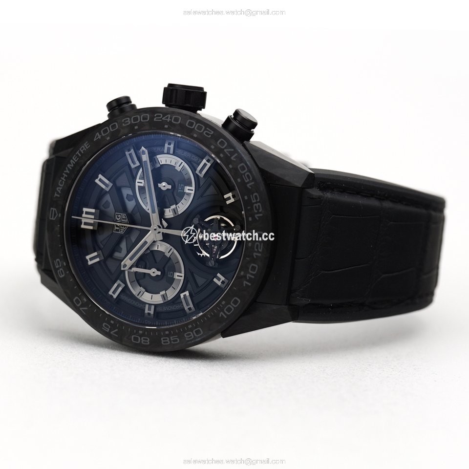 IMG_9085 TAG Heuer Carrera Heuer-02T Automatic Titanium CAR5A8P.FC6415 Replica 2