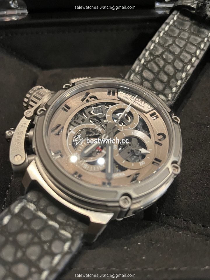 IMG_9085 U-Boat Chimera Mens watch Unisex Automatic Titanium 8066 Replica 2