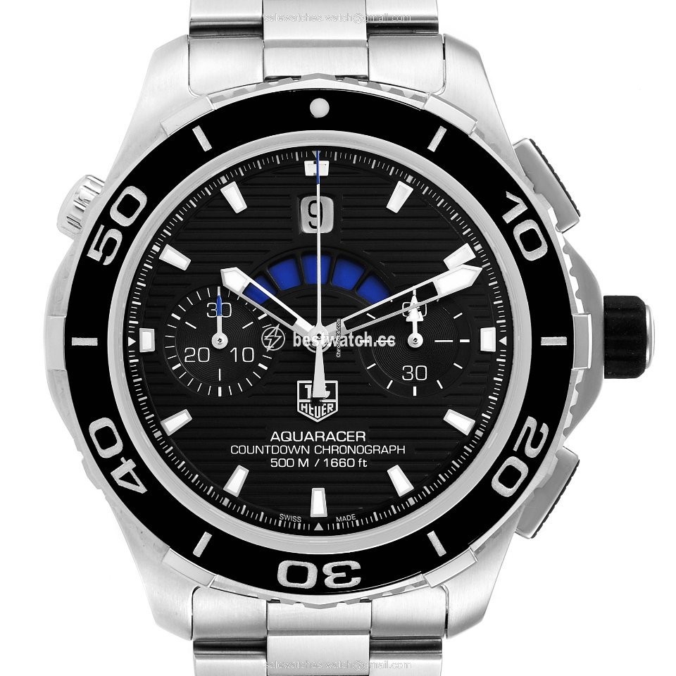 IMG_9085 TAG Heuer Aquaracer 500M Mens watch Unisex Automatic Steel CAK211A Replica 2