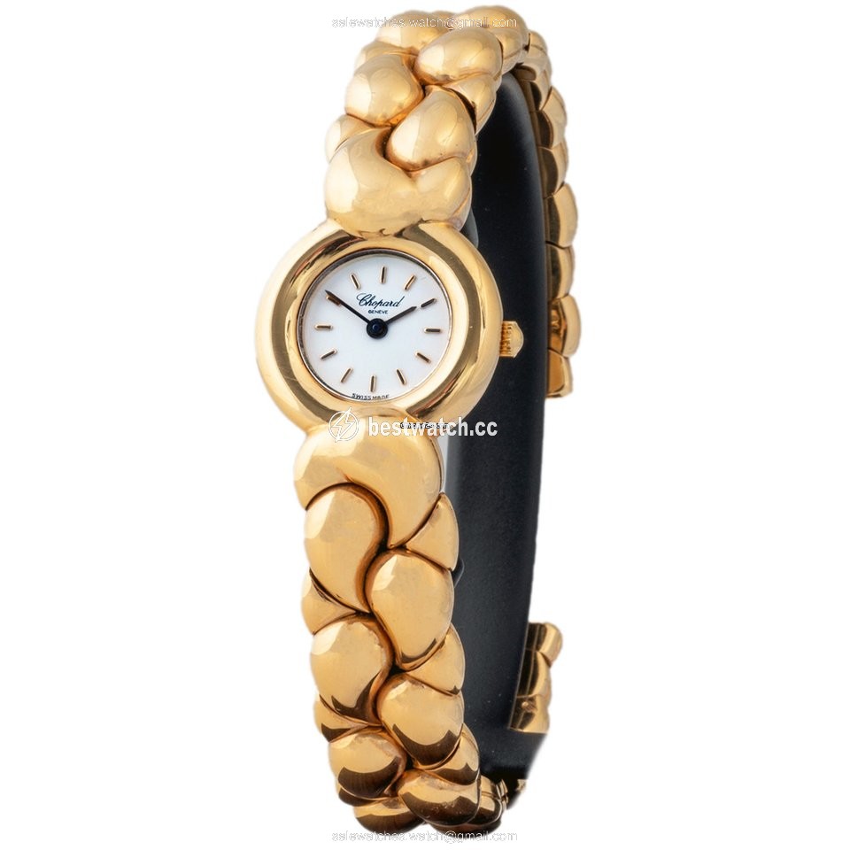 IMG_9085 Chopard Womens watch Quartz Yellow gold 435906-0001 Replica 2
