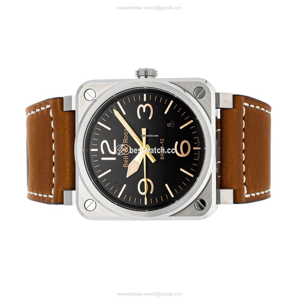 IMG_9085 Bell & Ross BR 03-92 Steel Mens watch Unisex Automatic Steel BR0392-GH-ST SCA Replica 2