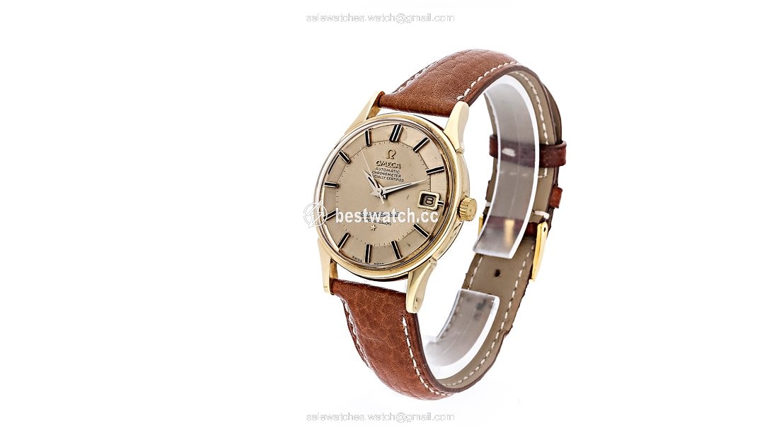 IMG_9085 Omega Constellation Mens watch Unisex Automatic Yellow gold 1685416 Replica 2