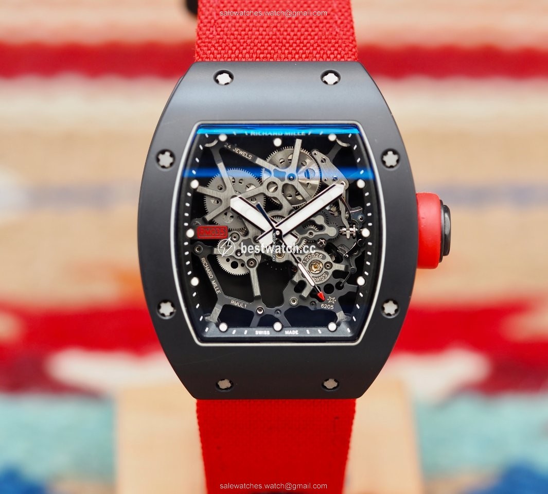 IMG_9085 Richard Mille RM 035 Mens watch Unisex Automatic Aluminum RM035 AL ALMG Replica 2