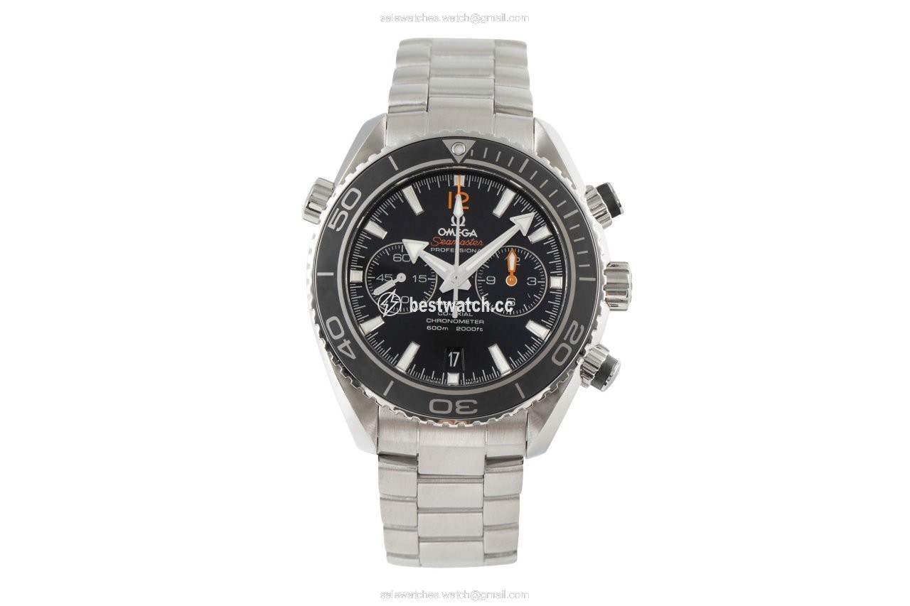 Omega Seamaster Planet Ocean Chronograph Mens watch Unisex Automatic Steel 232.30.46.51.01.003 Replica 2