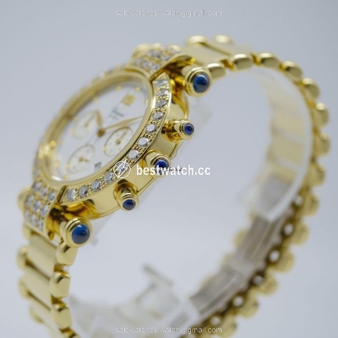 IMG_9085 Chopard Imperiale Womens watch Quartz Yellow gold 37 3157-23 Replica 2