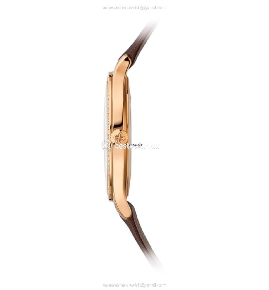 IMG_9085 Patek Philippe Calatrava Womens watch Manual winding Rose gold 4897R-001 Replica 2