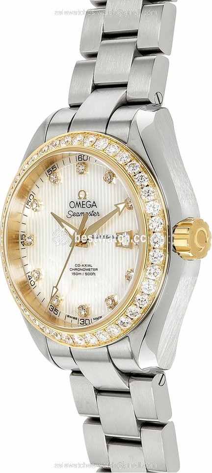 Omega Seamaster Aqua Terra Womens watch Automatic Steel 23125342055004 Replica 2