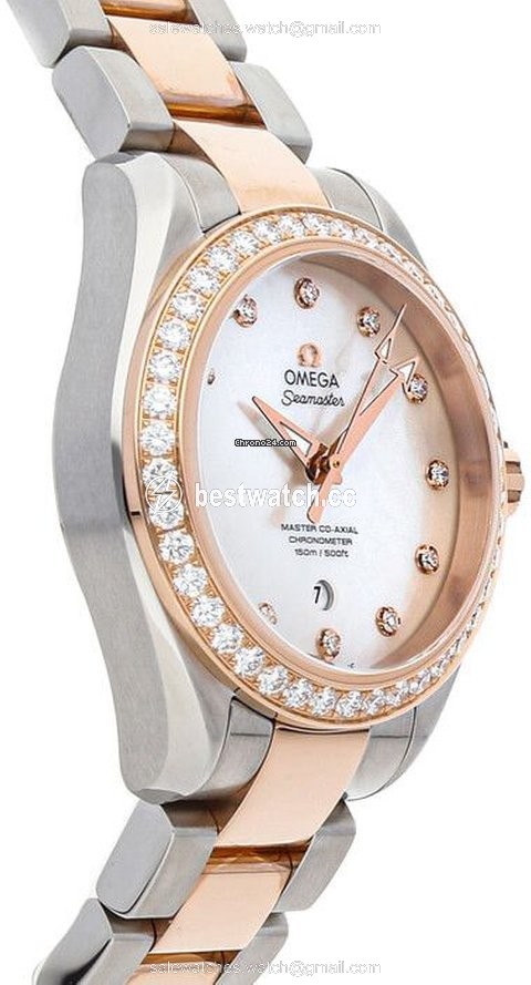 IMG_9085 Omega Seamaster Aqua Terra Womens watch Automatic Steel 23125342055005 Replica 2