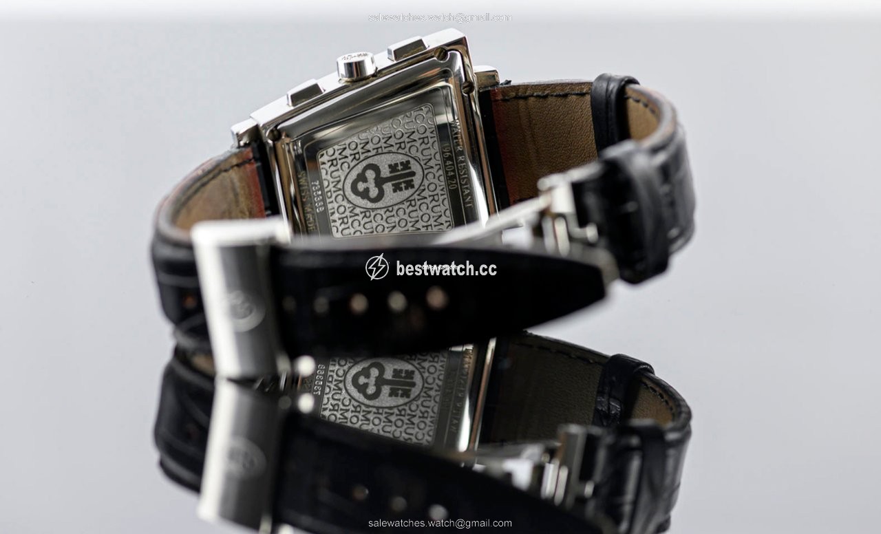 IMG_9085 Corum Trapeze Mens watch Unisex Quartz Steel 196.404.20 Replica 2