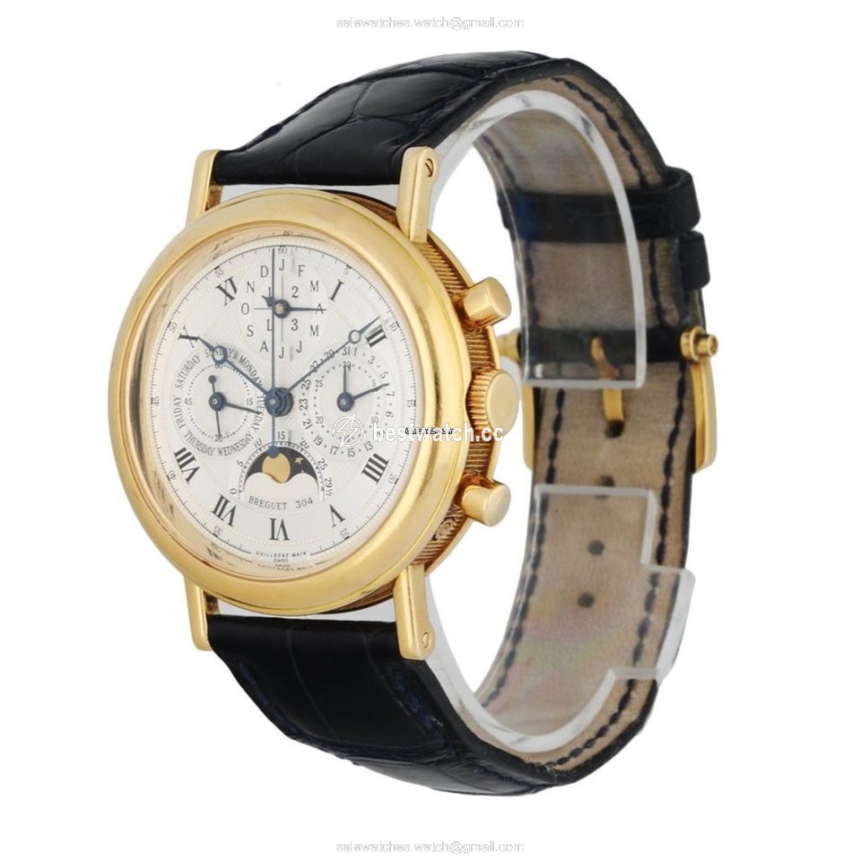 IMG_9085 Breguet Classique Mens watch Unisex Manual winding Yellow gold 3617 Replica 2