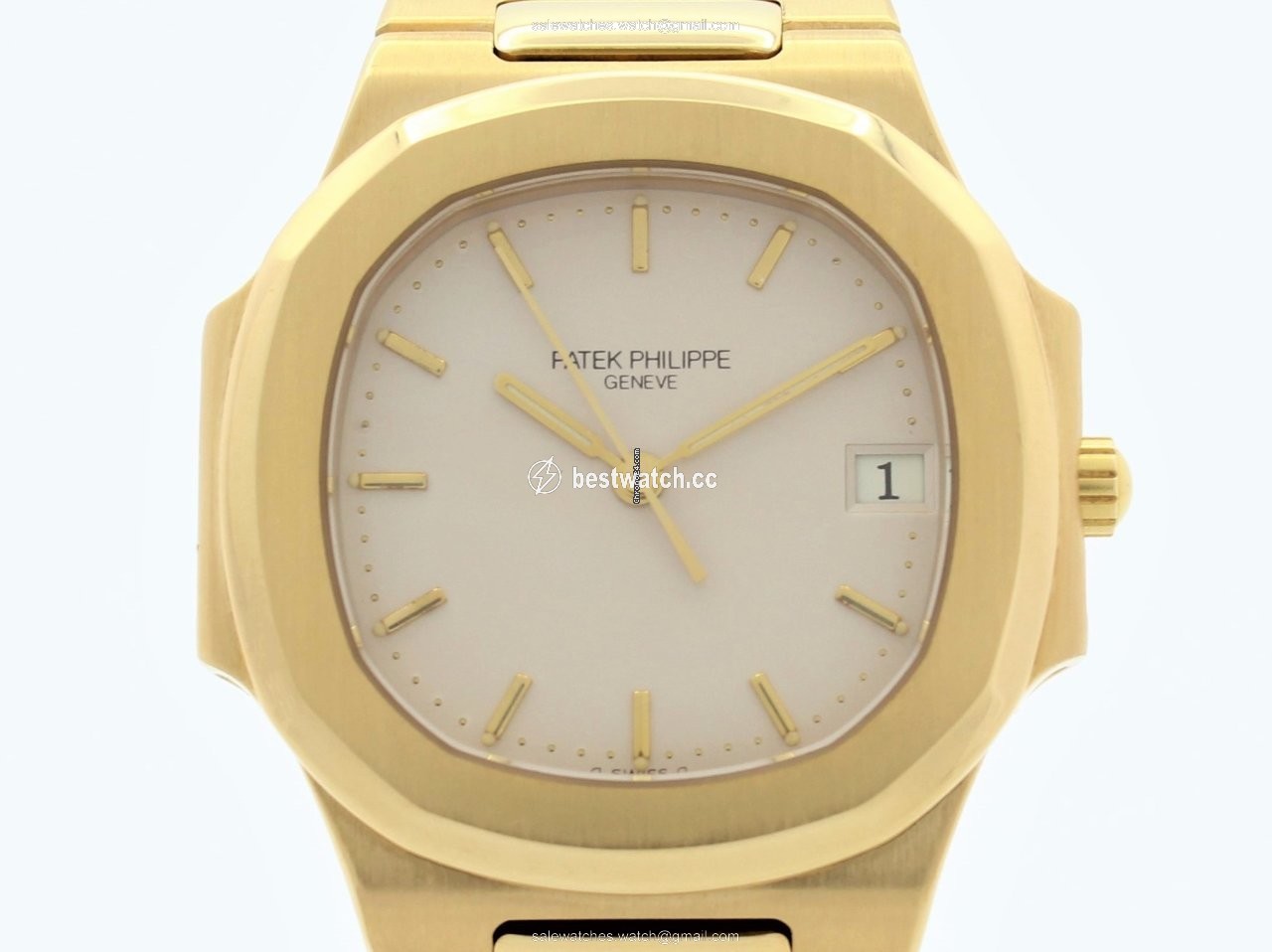 IMG_9085 Patek Philippe Nautilus Mens watch Unisex Quartz Yellow gold 3900 1J Replica 2