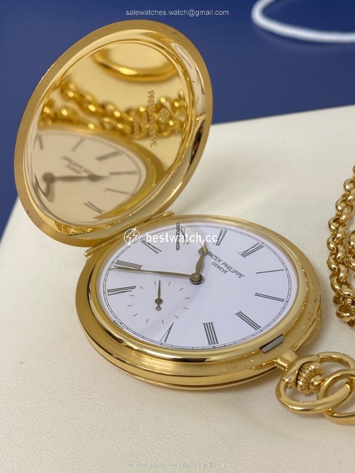 IMG_9085 Patek Philippe Manual winding Yellow gold 980J-010 Replica 2