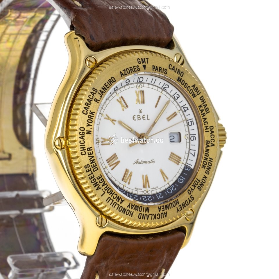 Ebel Voyager Mens watch Unisex Automatic Yellow gold 8124913 Replica 2