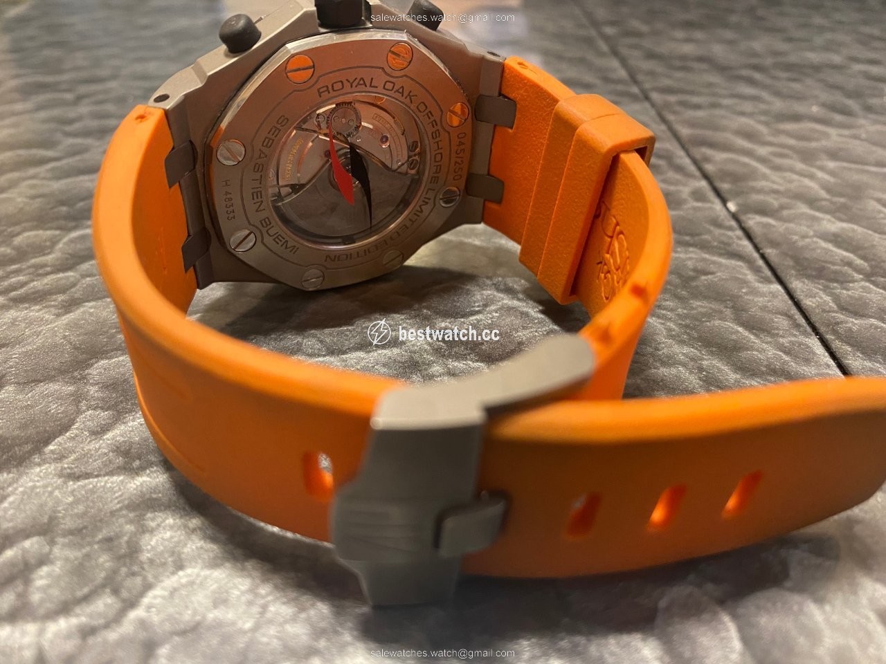IMG_9085 Audemars Piguet Royal Oak Offshore Chronograph Mens watch Unisex Automatic Titanium 26207IO.OO.A002CA.01 Replica 2