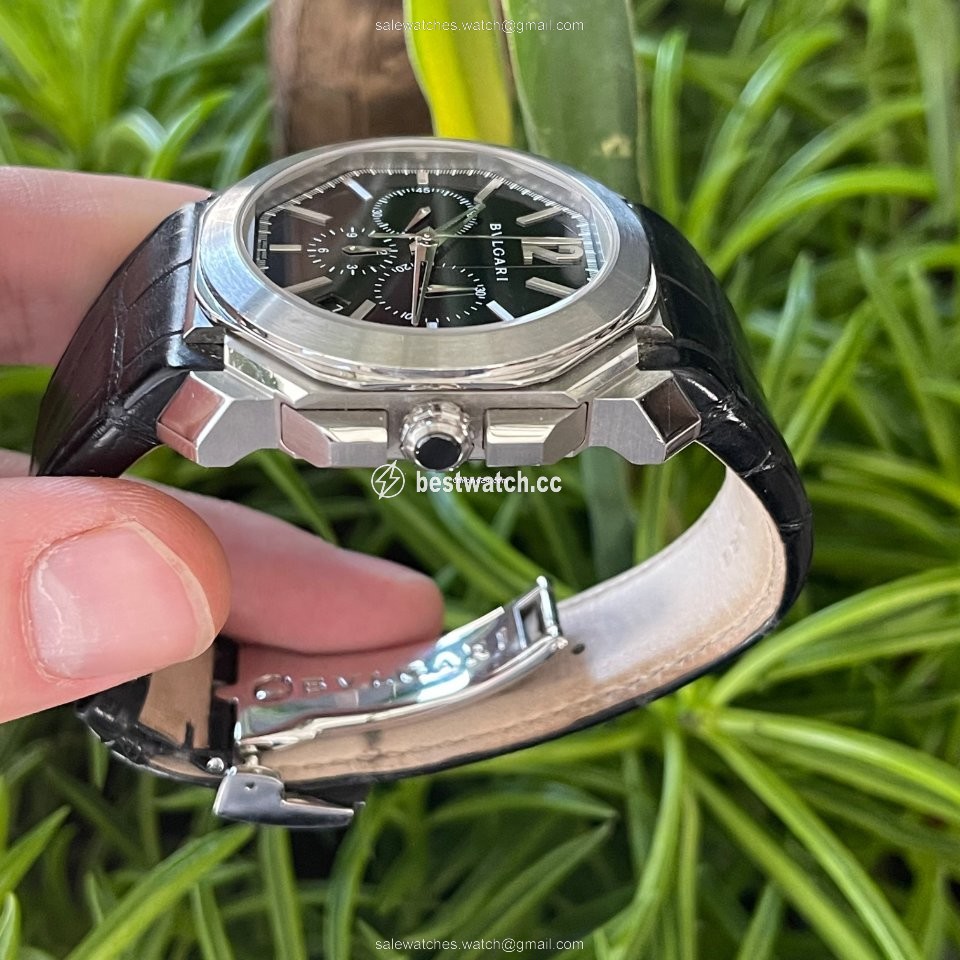 Bulgari Octo Automatic Steel BGO 41 S CH Replica 2